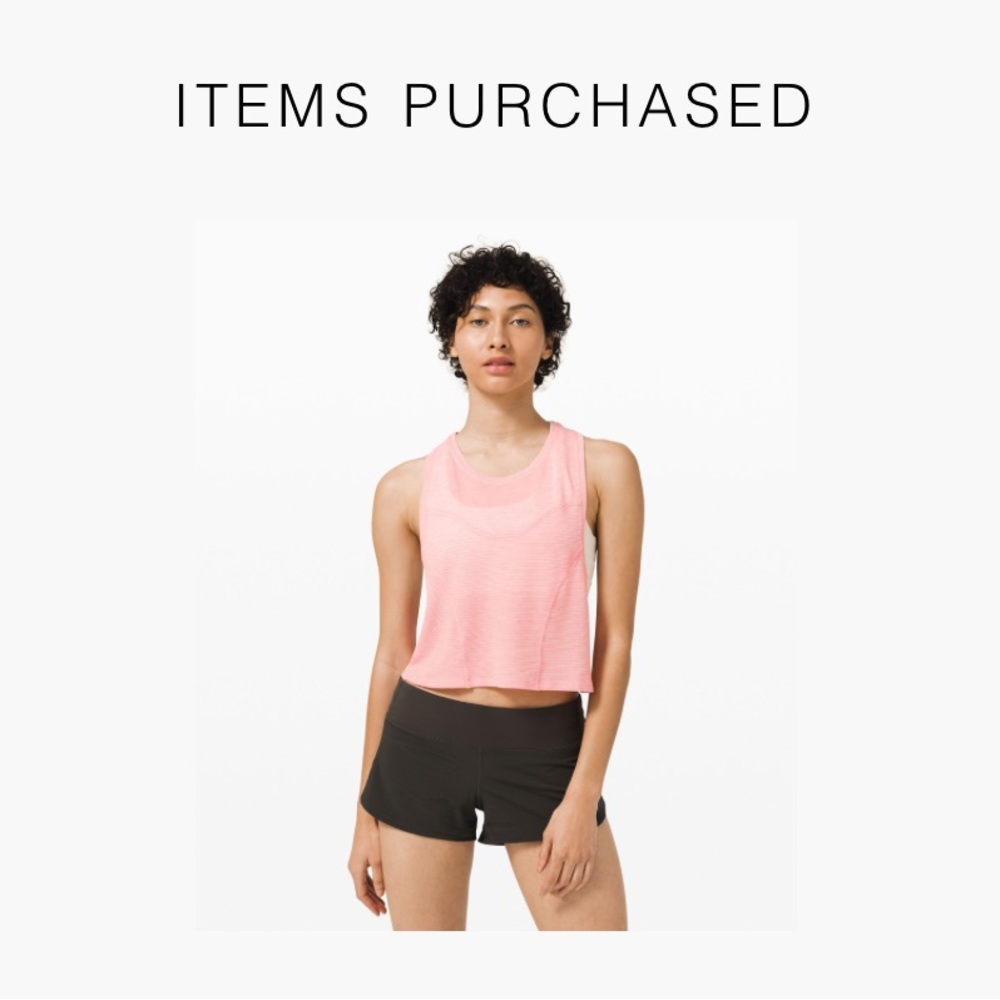Lululemon Pink Top Size 8
